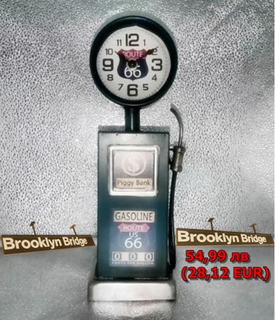 Ретро колонка часовник-касичка1 Ретро колонка часовник-касичка1