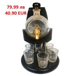 Стъклено буре за алкохол07